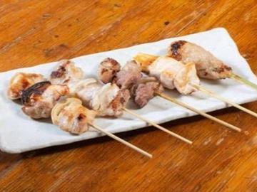 焼鳥盛り合わせ5本