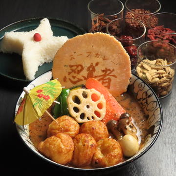 たこやき(忍者せんべい、傘は付きません)