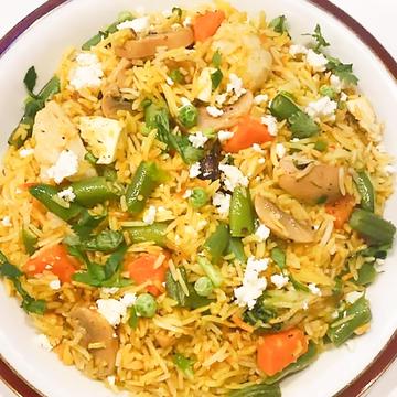 Vegetable Biriyani 野菜のビリヤニ