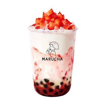 イチゴポッポミルク Strawberry Tapioca Milk