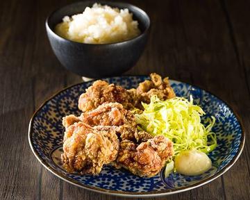 【シンプル】自家製から揚げ定食