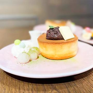 KOUMEパンケーキ白玉あんバター