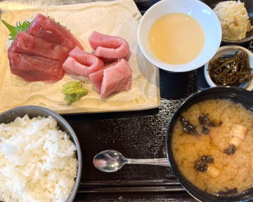 生本マグロ刺し弁当