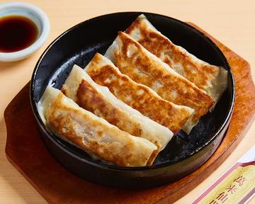 鉄板焼き棒餃子