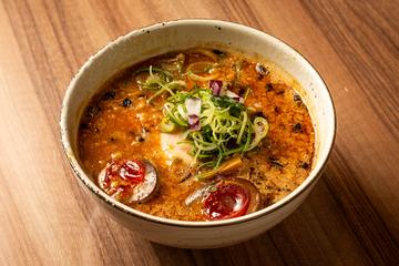 煮卵超濃厚辛豚骨味噌らぁ麺