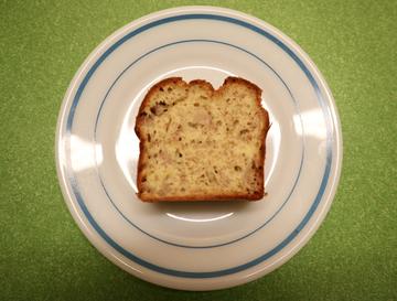 有機バナナの米粉パウンドケーキ(砂糖不使用)