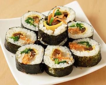 野菜たっぷり韓国キンバ
