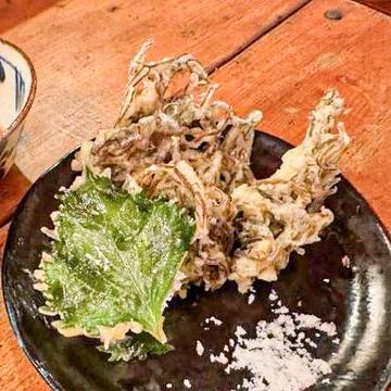 もずくの天ぷら