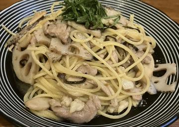チキンとレンコンの和風ペペロンチーノ ハーフ