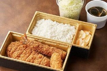 ミックスフライ弁当<味噌汁付>