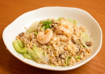 海老レタス炒飯