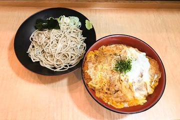 かつ丼セット(かつ丼+冷そば)