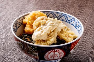 合盛り南蛮天丼(鶏1個豚2枚)