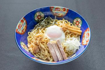 menu特製温玉油そば menu Special Poached Egg Oil Soba