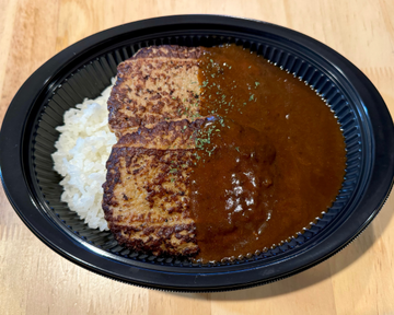 ●【計600gOVER！】ダブルハンバーグカレー