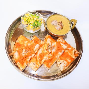 Chiken korma set (チキンコルマセット)