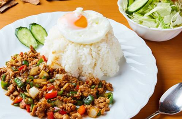 ガパオライスセット Gaprao Rice Set