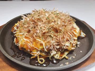 お好み焼き(そば肉玉子)