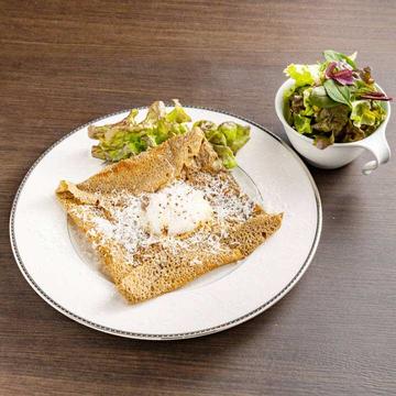 【セットでお得!】そば粉のガレット&グリーンサラダ【Set】Galette & Green Salad