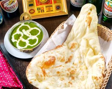 チキンホウレンソウナンセット Chicken Spinach Naan Set