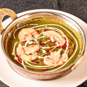 サグマッシュルームカレー Saag ＆ Mushroom Curry