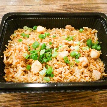 海老と鶏肉のたまご炒飯