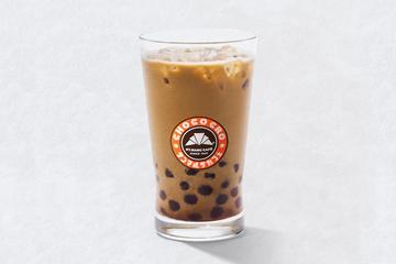 黒糖タピオカほうじ茶ラテ