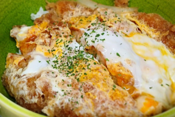 かつ煮丼(サラダ付き)