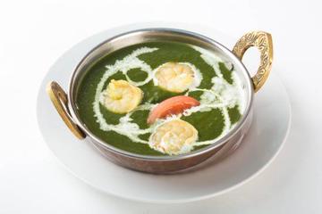 サグプラワンカレー SAG PRAWN CURRY