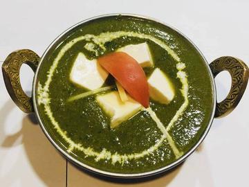 サグパニールカレーセット Sag Paneer Curry Set
