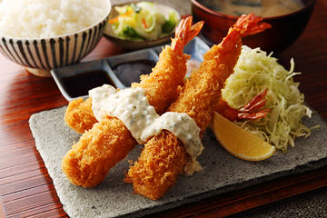 大海老フライ御膳