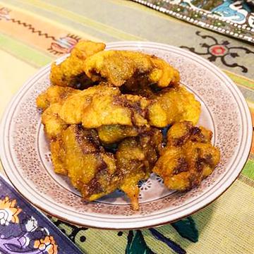 鹿パコラ 鹿肉の天ぷら
