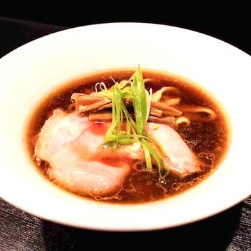厳選地鶏生揚げ醤油そば