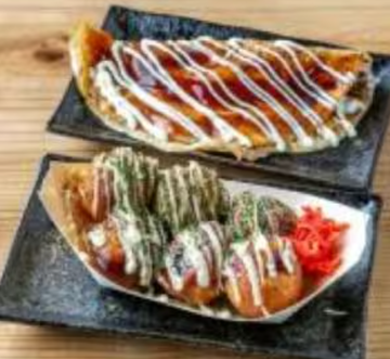【人気NO.1】たこ焼き、イカ焼きセット【マヨ】