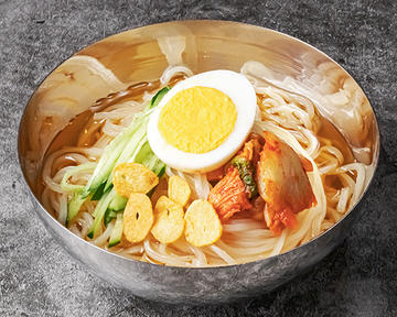 盛岡式自家製冷麺(ガーリック) ※檸檬なし