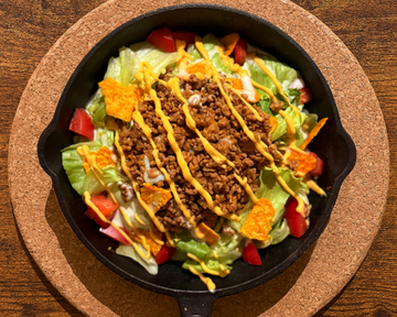 とろけるチーズのタコライス (Cheese)Taco Rice
