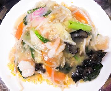 五目あんかけ炒飯