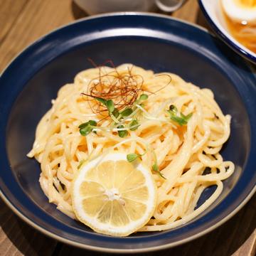 冷やし明太子クリームパスタ