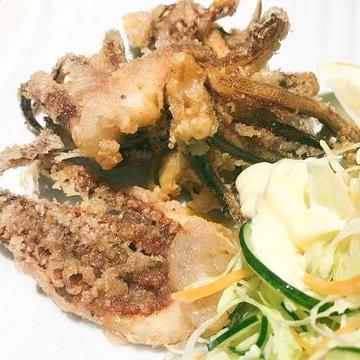 いか下足の唐揚げ