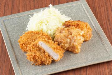 熟成ヒレかつ2枚&鶏の唐揚げ2個弁当