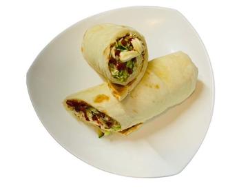 チキンまたはベジのナンロール/Naan Roll (Chicken or Veg)