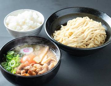 大盛無料!肉玉つけ麺・ご飯セット