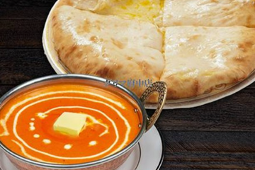 バーターチキン＆チーズナンセットButter chicken ＆ Cheese Naan Set