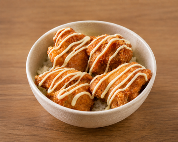 唐揚げ丼マヨあり