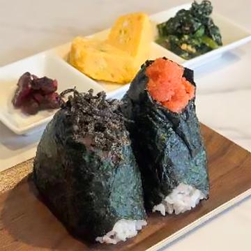 おにぎりセットB/生明太子・塩こんぶ