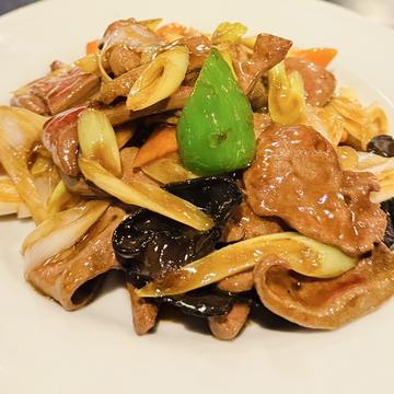 ラム肉と長ねぎ炒め 葱爆羊肉