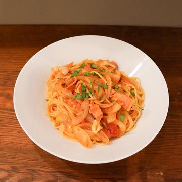 昭和感満載のスパゲッティ・ナポリタン