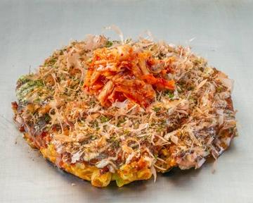 豚キムチ玉 Pork & Kimchi Okonomiyaki