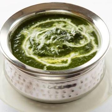 ほうれん草カレー/Spinach チーズ入りorマッシュルーム入りor茄子入りor玉子入り