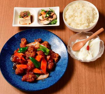 酢豚定食【中華料理定食】